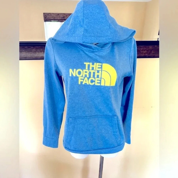 Women’s Blue Half Dome Pullover Hoodie Women’s Size Medium - Picture 2 of 8